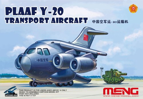 Przejdź do produktu Meng Model mPLANE-009 - 1:Egg PLAAF Y-20 Transport Aircraft