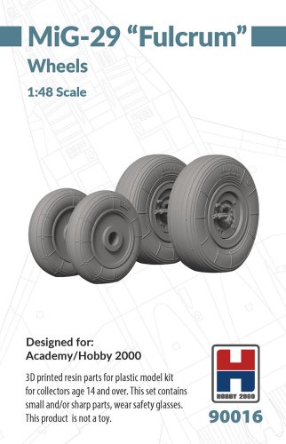 Przejdź do produktu Hobby 2000 90016 - 1:48 MiG-29 Fulcrum Wheels