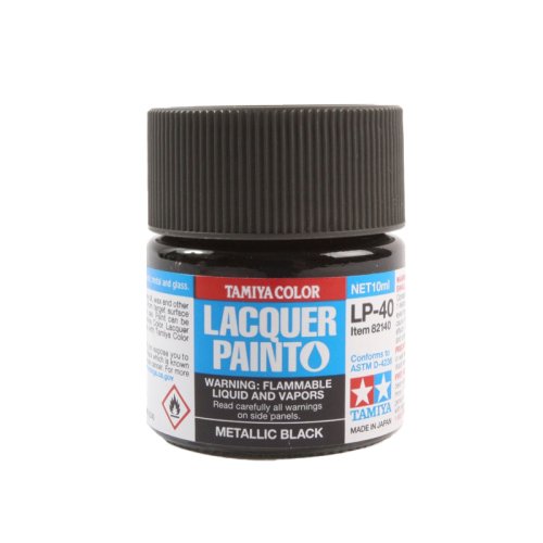 Przejdź do produktu TAMIYA 82140 LP-40 - Farba Metallic Black 10 ml