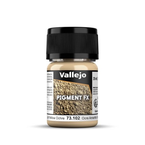 Przejdź do produktu VALLEJO 73102 - Pigment Light yellow ocre 30 ml