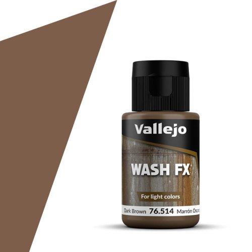 Przejdź do produktu VALLEJO 76514 - Wash - Dark Brown