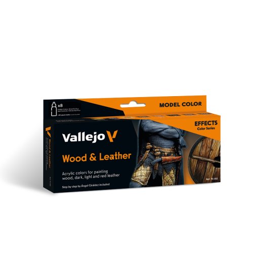 Przejdź do produktu VALLEJO 70182 - Wood & Leather - Model Color Set 
