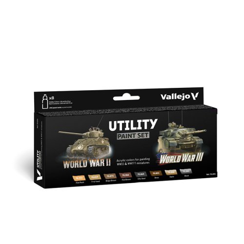 Przejdź do produktu VALLEJO 70201 - Utility Paint Set WWII & WWIII