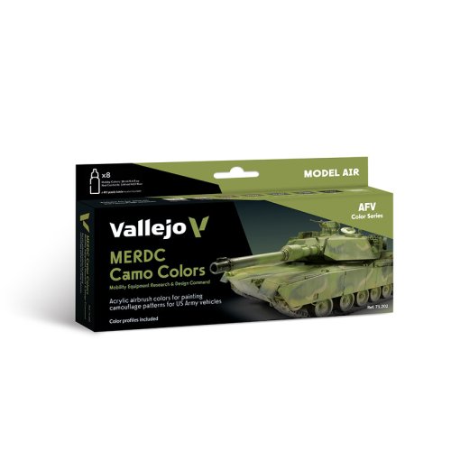 Przejdź do produktu VALLEJO 71202 - MERDC Camo Colors US Vehicles Set