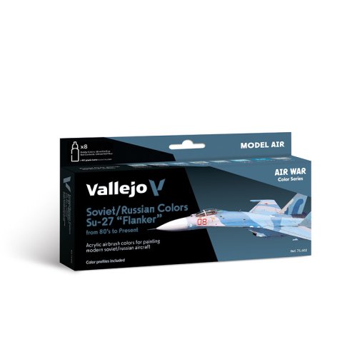 Przejdź do produktu VALLEJO 71602 - Soviet/Russian Colors Su-27 Flanker - Model Air Set