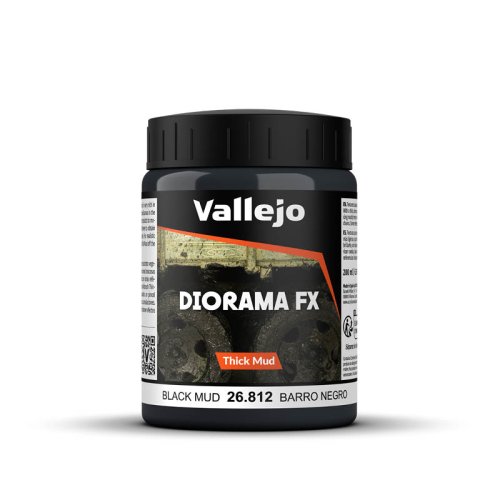 Przejdź do produktu VALLEJO 26812 - Black Thick Mud 200 ml