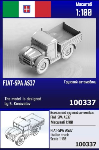 Przejdź do produktu Zebrano Z100-337 - 1:100 Fiat-SPA AS37