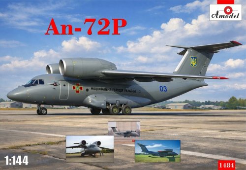 Przejdź do produktu Amodel 1484 - 1:144 An-72P