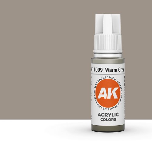 Przejdź do produktu AK Interactive 11009 - Farba akrylowa Warm Grey 17ml