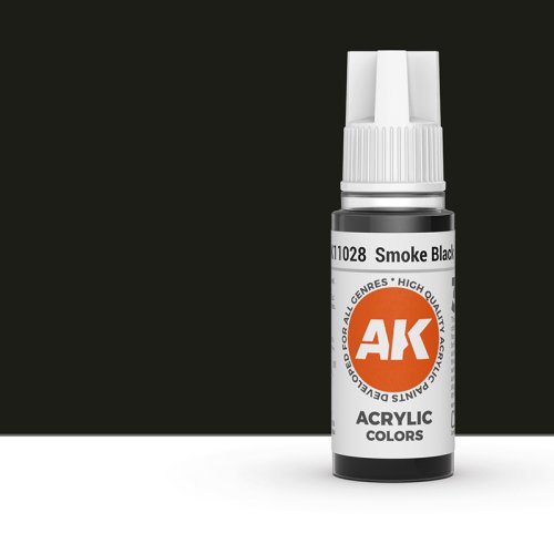 Przejdź do produktu AK Interactive 11028 - Farba akrylowa Smoke Black 17ml