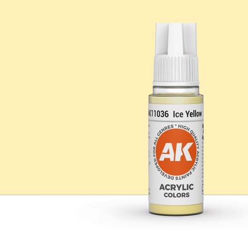 Przejdź do produktu AK Interactive 11036 - Farba akrylowa Ice Yellow 17ml