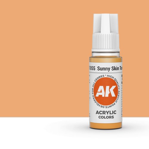 Przejdź do produktu AK Interactive 11055 - Farba akrylowa Sunny Skin Tone 17ml