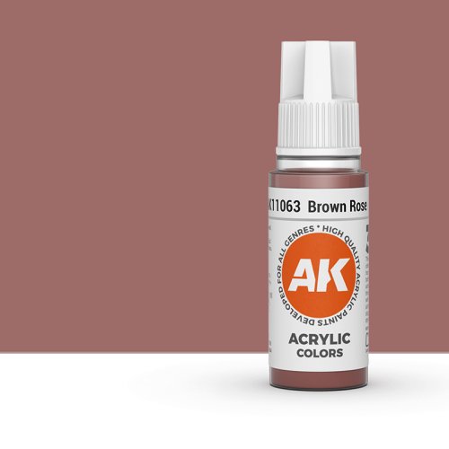 Przejdź do produktu AK Interactive 11063 - Farba akrylowa Brown Rose 17ml