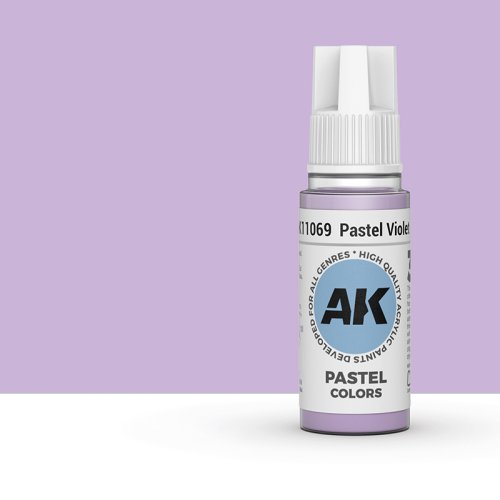 Przejdź do produktu AK Interactive 11069 - Farba akrylowa Pastel Violet 17ml