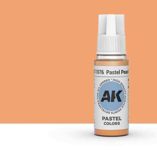Przejdź do produktu AK Interactive 11076 - Farba akrylowa Pastel Peach 17ml