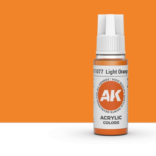 Przejdź do produktu AK Interactive 11077 - Farba akrylowa Light Orange 17ml