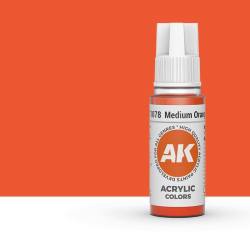 Przejdź do produktu AK Interactive 11078 - Farba akrylowa Medium Orange 17ml