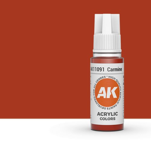 Przejdź do produktu AK Interactive 11091 - Farba akrylowa Carmine 17ml