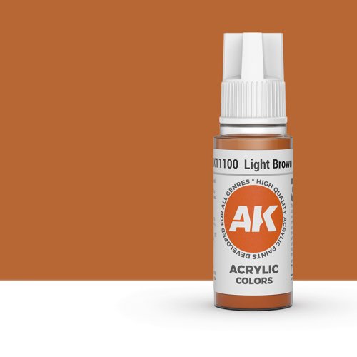 Przejdź do produktu AK Interactive 11100 - Farba akrylowa Light Brown 17ml