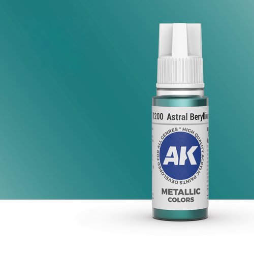Przejdź do produktu AK Interactive 11200 - Farba akrylowa Astral Beryllium 17ml