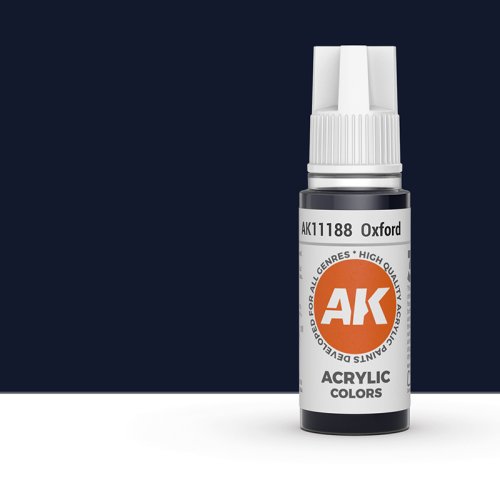 Przejdź do produktu AK Interactive 11188 - Farba akrylowa Oxford 17ml