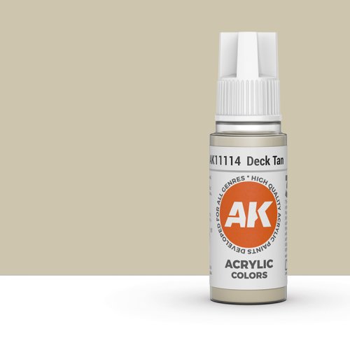 Przejdź do produktu AK Interactive 11114 - Farba akrylowa Deck Tan 17ml