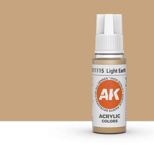 Przejdź do produktu AK Interactive 11115 - Farba akrylowa Light Earth 17ml