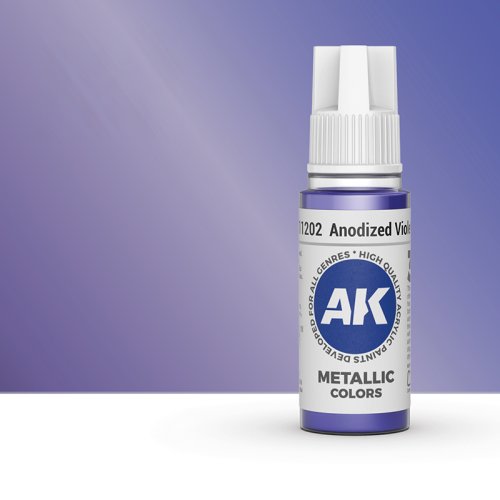 Przejdź do produktu AK Interactive 11202 - Farba akrylowa Anodized Violet 17ml