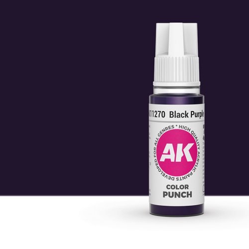 Przejdź do produktu AK Interactive 11270 - Farba akrylowa Black Purple Color Punch 17ml