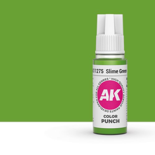 Przejdź do produktu AK Interactive 11275 - Farba akrylowa Slime Green Color Punch 17ml