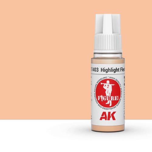 Przejdź do produktu AK Interactive 11403 - Farba akrylowa Highlight Flesh 17ml