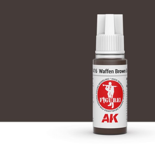 Przejdź do produktu AK Interactive 11416 - Farba akrylowa Waffen Brown Grey 17ml