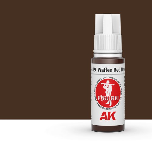 Przejdź do produktu AK Interactive 11419 - Farba akrylowa Waffen Red Brown 17ml