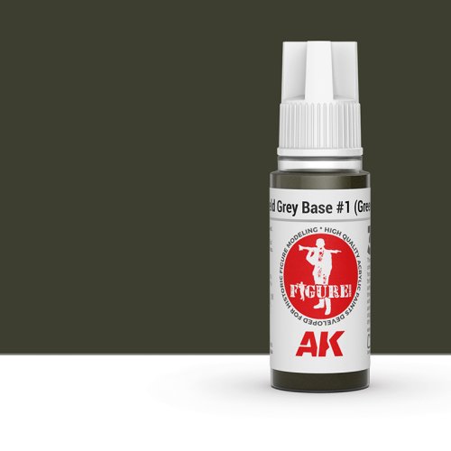 Przejdź do produktu AK Interactive 11425 - Farba akrylowa Field Grey Base #1 Green Uniform 17ml