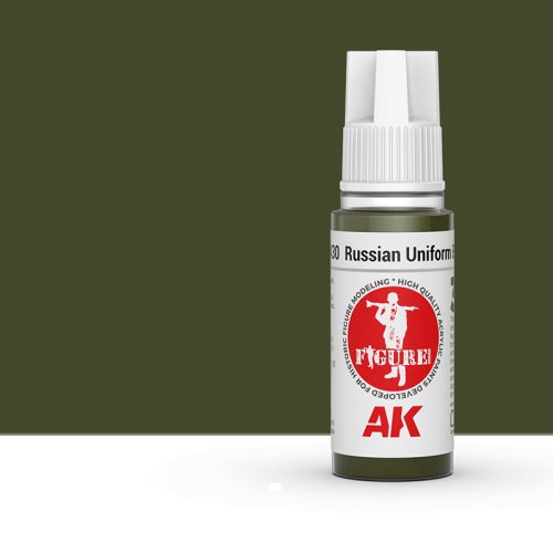 Przejdź do produktu AK Interactive 11430 - Farba akrylowa Russian Uniform Base 17ml