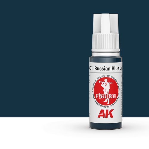 Przejdź do produktu AK Interactive 11431 - Farba akrylowa Russian Blue Lights 17ml