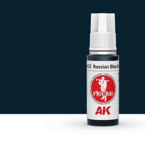 Przejdź do produktu AK Interactive 11432 - Farba akrylowa Russian Blue Base 17ml