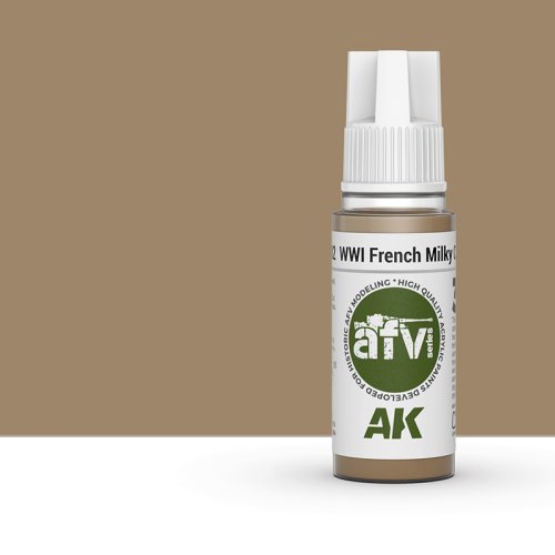 Przejdź do produktu AK Interactive 11302 - Farba akrylowa WWI French Milky Coffee 17ml