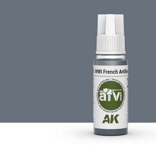 Przejdź do produktu AK Interactive 11303 - Farba akrylowa WWI French Artillery Grey 17ml