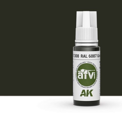 Przejdź do produktu AK Interactive 11308 - Farba akrylowa RAL 6007 Grün 17ml