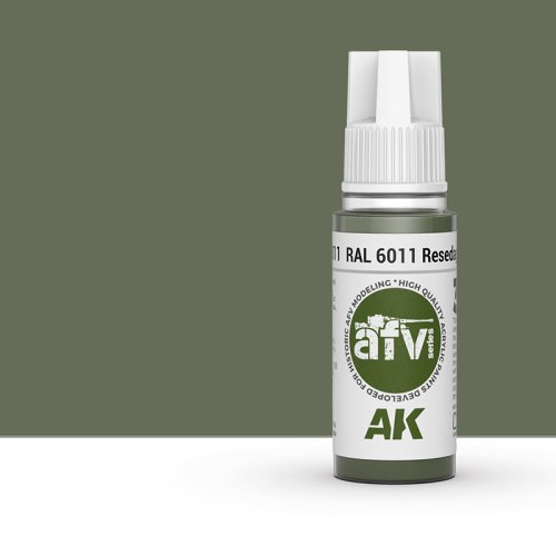 Przejdź do produktu AK Interactive 11311 - Farba akrylowa RAL 6011 Resedagrün 17ml