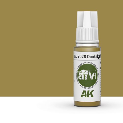 Przejdź do produktu AK Interactive 11318 - Farba akrylowa RAL 7028 Dunkelgelb Initial 17ml
