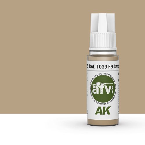 Przejdź do produktu AK Interactive 11325 - Farba akrylowa RAL 1039 F9 Sandbeige 17ml