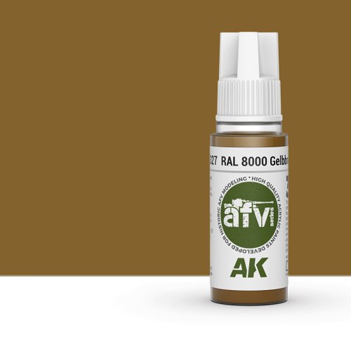 Przejdź do produktu AK Interactive 11327 - Farba akrylowa RAL 8000 Gelbbraun 17ml