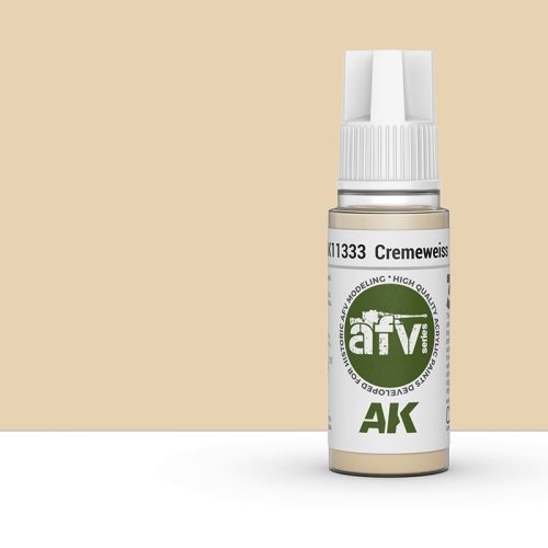 Przejdź do produktu AK Interactive 11333 - Farba akrylowa Cremeweiss 17ml