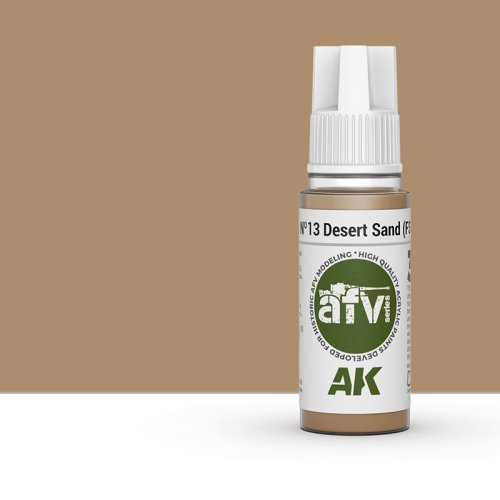 Przejdź do produktu AK Interactive 11340 - Farba akrylowa Nº13 Desert Sand FS30279 17ml