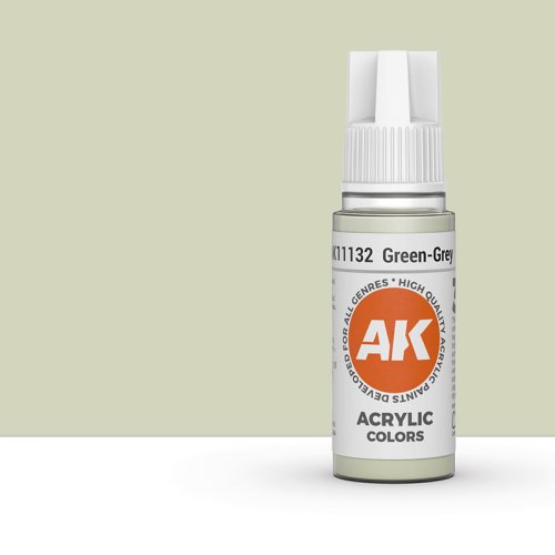 Przejdź do produktu AK Interactive 11132 - Farba akrylowa Green-Grey 17ml