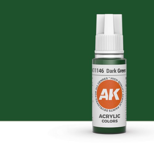Przejdź do produktu AK Interactive 11146 - Farba akrylowa Dark Green 17ml