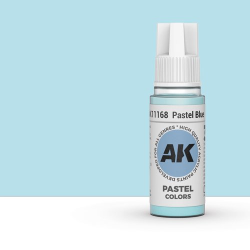 Przejdź do produktu AK Interactive 11168 - Farba akrylowa Pastel Blue 17ml