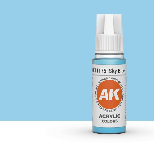 Przejdź do produktu AK Interactive 11175 - Farba akrylowa Sky Blue 17ml